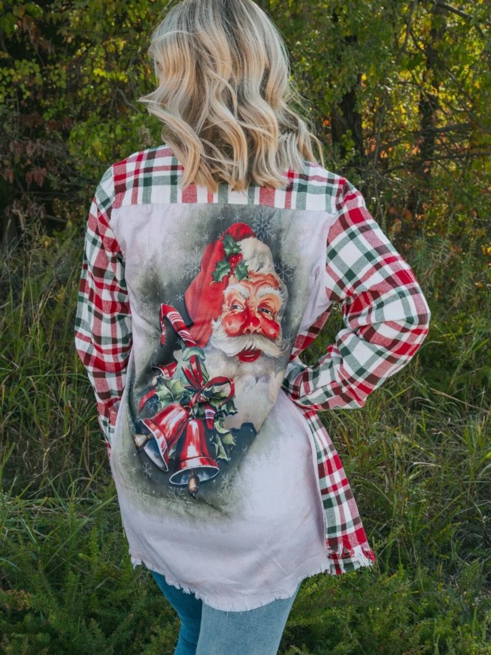 Silk Back Santa